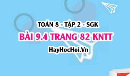 Bài 9.1 trang 82 Toán 8 Tập 2 Kết nối tri thức: Ký hiệu tam giác đồng dạng